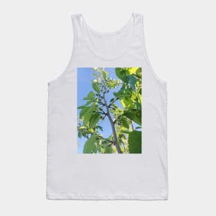 Green Mulberry tree, green leaves, nature plant photography Tank Top